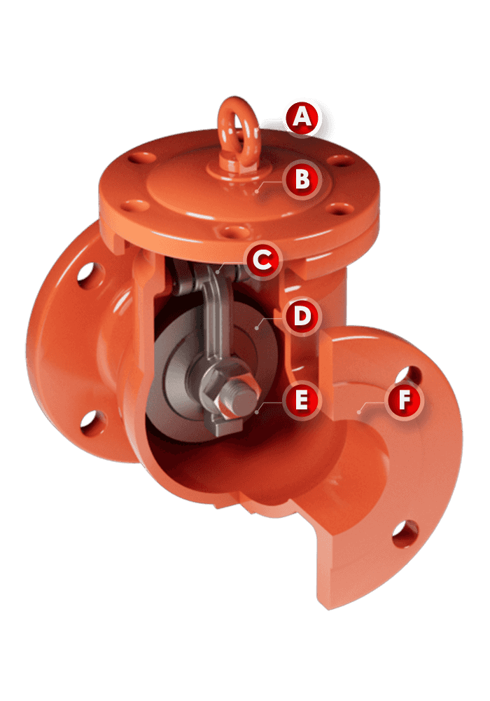 Flanged Swing Check Valve SC44