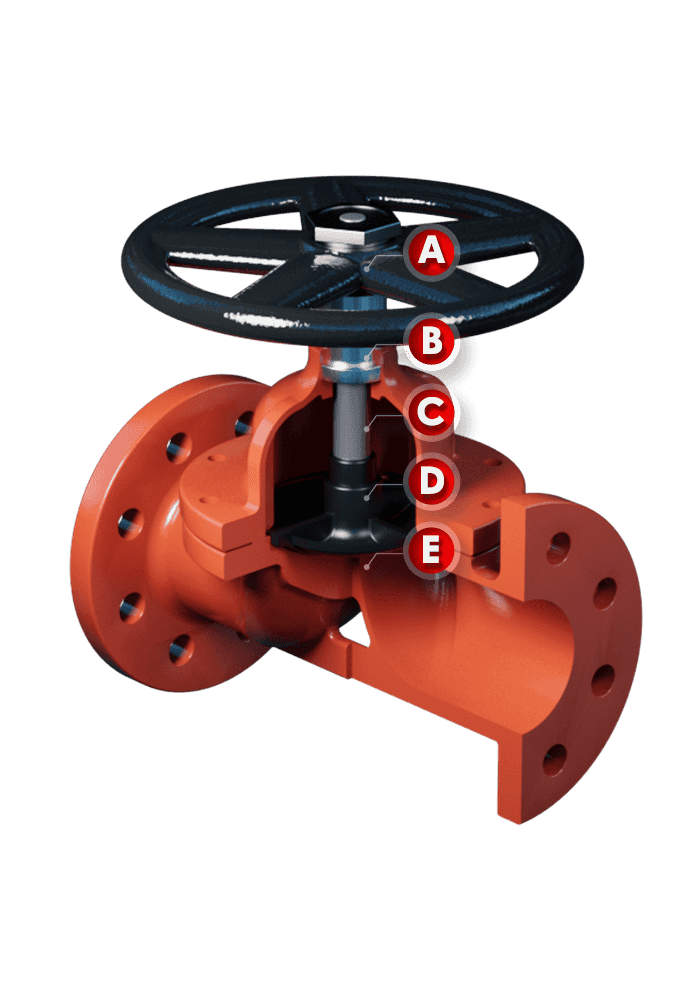 Flanged Diaphragm Valve SD41