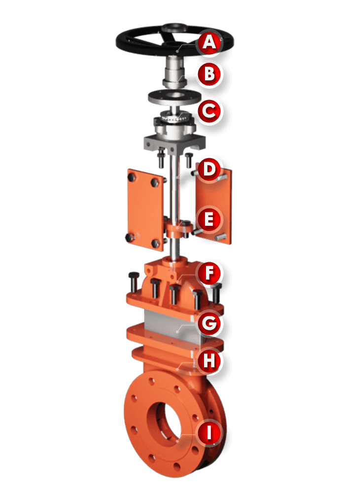 Knife Gate Valve SG73-E Heavy Duty