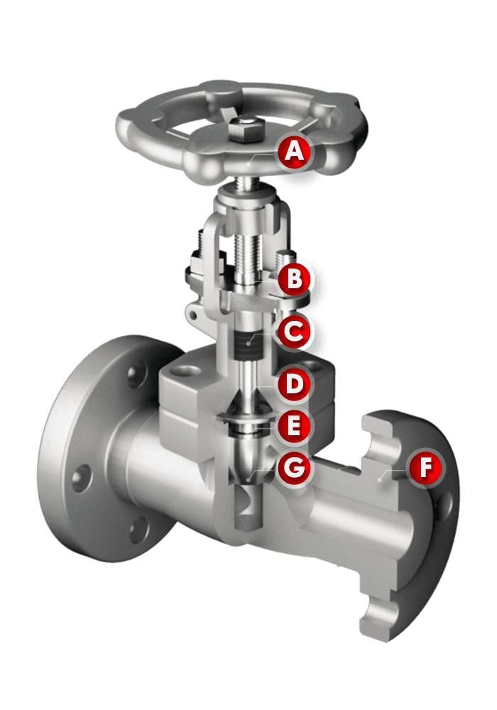 Flanged Forged Steel Globe Valve SGL41-F