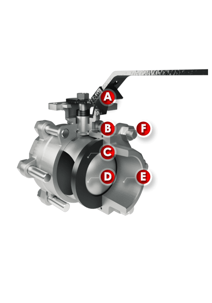 Threaded Cast Steel Ball Valve SK11