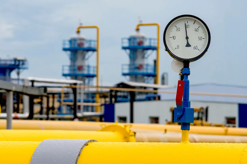 SK41-M series flanged ball valves were supplied for Natural Gas pipeline in Aktau, Kazakhstan